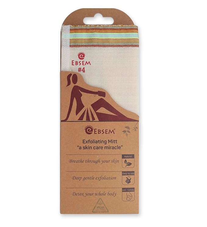 Turkish Bath Hamam Hammam Spa Exfoliator Peeling Glove Kese Mitt Exfoliating Gloves for face, body, arms, legs,feet (Grade4 Thick)