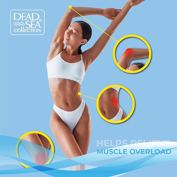 Dead Sea Collection Bath Salts with Tea Tree – Pure Dead Sea Salt and Tea Tree Oil - Nourishing Soothing and Relaxing Skin and Muscle – 34.2 Oz