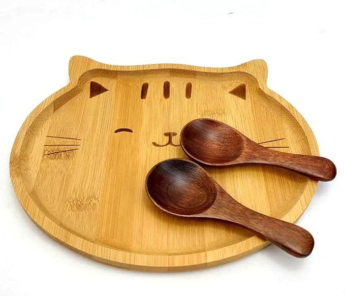 JapanBargain 1906, Wooden Matcha Scoop 4 Inch Cherry Wood Spoon for Green Tea Salt Sugar Spice Japan Style Single Piece