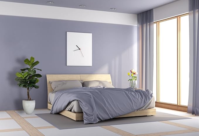 Cypress & Alabaster Handmade 3ft Fiddle Leaf Fig Ficus Lyrata Artificial Tree with Ethically Sourced Real Wood Trunks, Hypoallergenic, 3-Foot, Green