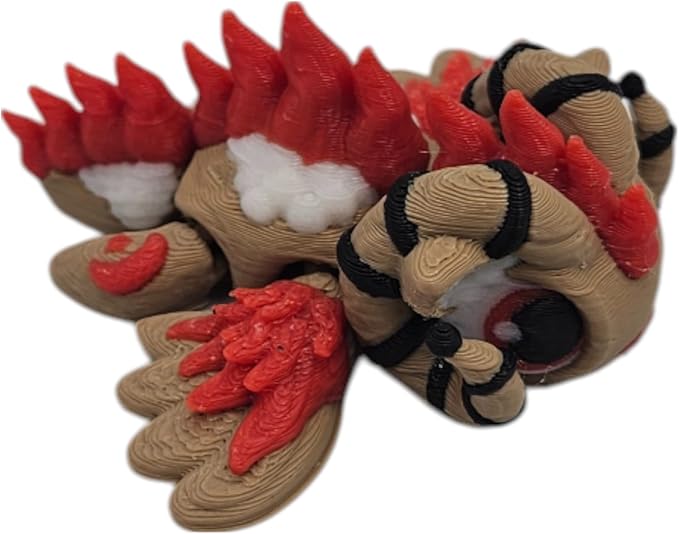 Articulating Turtle Fidget Animal Figurines – Unique 3D Printed Collectibles, Poseable Desk Animals For Adults, Stress Relief and Display Gift (ARIES TURTLE)