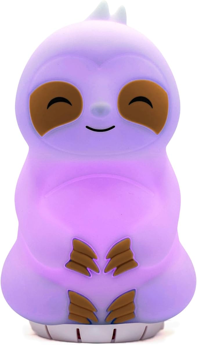 Mindsight 'Breathing Buddha' Guided Visual Meditation Tool for Mindfulness | Slow Your Breathing & Calm Your Mind for Stress & Anxiety Relief | Perfect for Adults & Kids (Multicolor, Sloth (Sound))