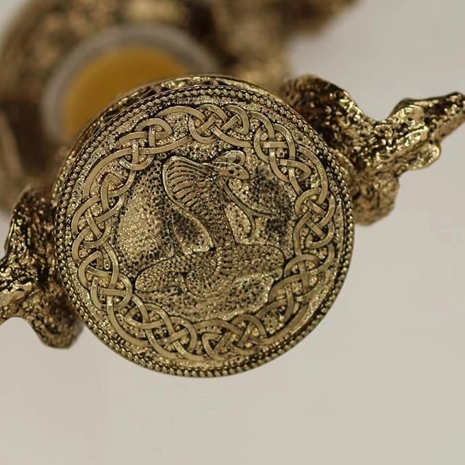 Mythological Fantasy Snake Hourglass Sand Timer 15 Minutes, Gothic Decorative Statue - Unique Vintage Classic Hourglass, Tabletop Home Decor Gift, 6 inches, 15 Minutes (Snake)