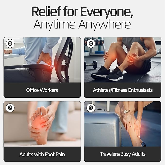 Logest Foot Massage Roller - for Trigger Point Therapy, Injury Rehabilitation & Deep Tissue Massage - Prevent Stiffness & Improve Strength - Silicon with Nodules (Orange - Blue - Green 3 Pack)