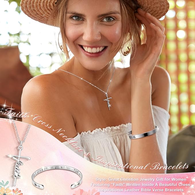 12PCS Christian Gifts for Women Faith,Inspirational Gifts for Women,Christian Birthday Gifts,Spiritual Religious Gifts, Get Well Soon Gifts for Mom,Friends,Sister,Wife,Girlfriends