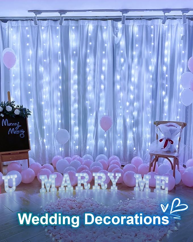 355FT 900 LED Christmas Lights, Extra Long Outdoor String Lights Waterproof, Timer & Memory, 8 Modes Dimmable Plug in Fairy Lights for Classroom Outside Tree Wedding Holiday Decorations, Cool White