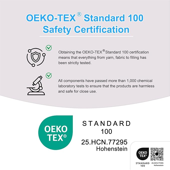 YOUR MOON Soft Pillow Queen for Sleeping, Super Soft Support Down Alternative Pillow, 100% Cotton Shell Luxury Comfy Fluffy Bed Pillows for Sleep(White)