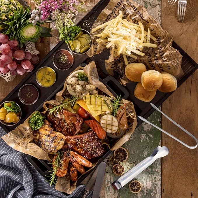 JCREN 12 Pack Serving Tongs, Small Serving Utensils for Catering, Food-Grade 304 Stainless Steel Serving Tongs Appetizer Tongs for Tea Party Coffee Bar Taco Bar, 4" Mini Kitchen Tongs - Silver