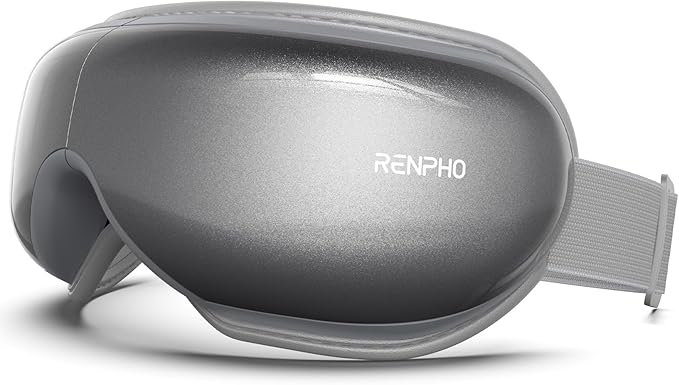 RENPHO Eyeris 1 Eye Massager with Heat, Eye Mask for Migraine, Smart Sleep Mask for Dry Eyes Relax, Reduce Strain for Mom Dad Women Men Her Him