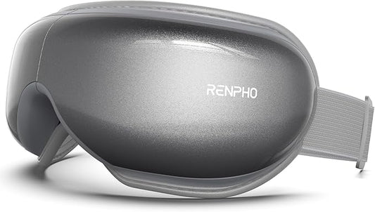 RENPHO Eyeris 1 Eye Massager with Heat, Eye Mask for Migraine, Smart Sleep Mask for Dry Eyes Relax, Reduce Strain for Mom Dad Women Men Her Him