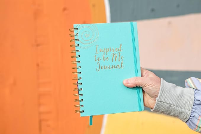 Journals for Women - Inspired to Be Me Journal -Self Care Gifts for Women - Journal with Weekly Intention & Reflection Pages - Gift for Women's Personal Growth & Healing Journey - Includes Inspirational Poem