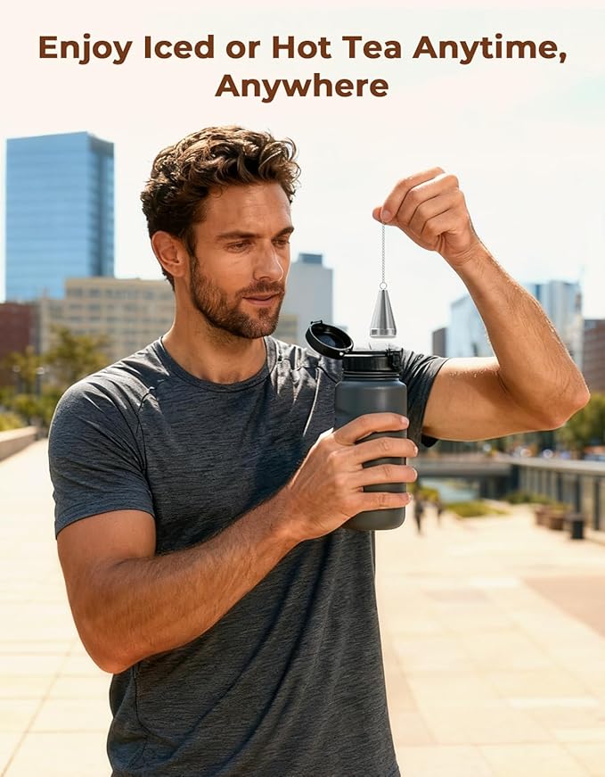 Extra Small Cone Tea Infusers for Loose Leaf Tea, 304 Stainless Steel Tea Strainer Fine Mesh, 1.8” x 3” Loose Leaf Tea Steeper with a Drip Tray