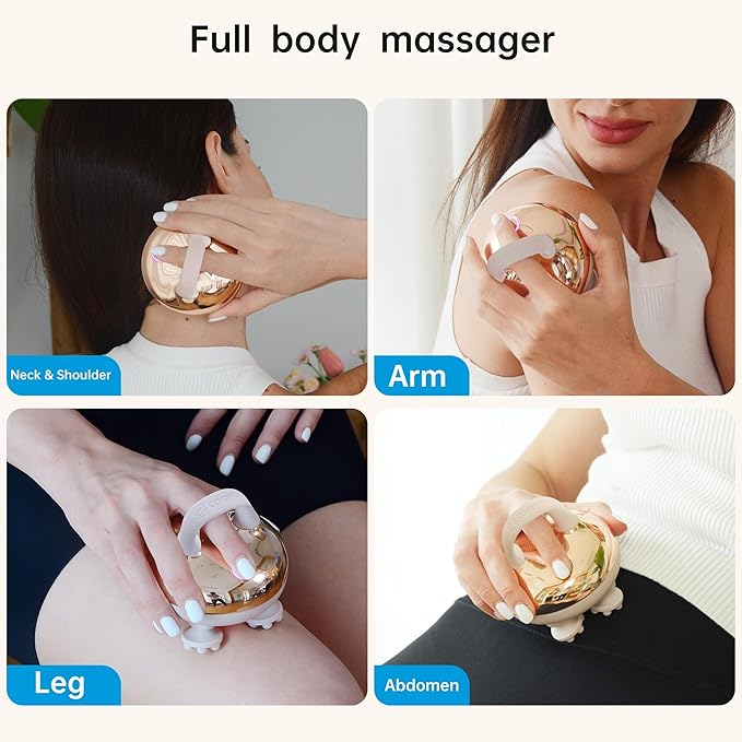 COMFIER Cordless Scalp Massager with 3 kneading Modes, Gifts,Waterproof Head Massage with 8 Claws for Deep Cleansing,Head Scratcher,Body Massager,Cat Massage