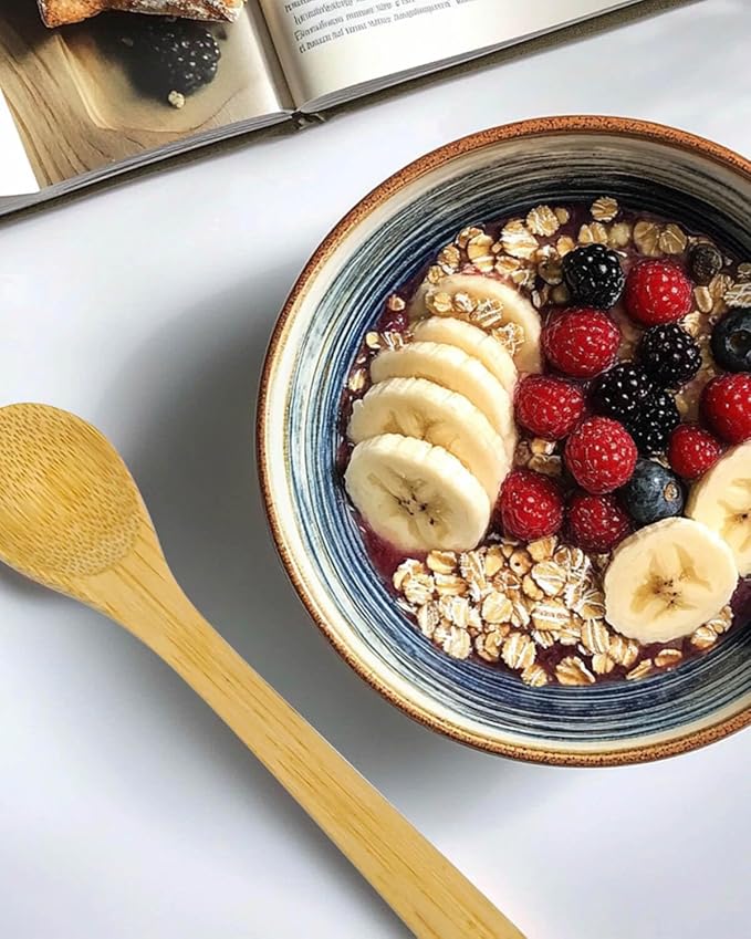 Wooden Honey Dipper Sticks and Spoon - 8Pcs Wooden Spoon for Honey Sticks Spreading & Scooping Used in Kitchens and for Picnics Party