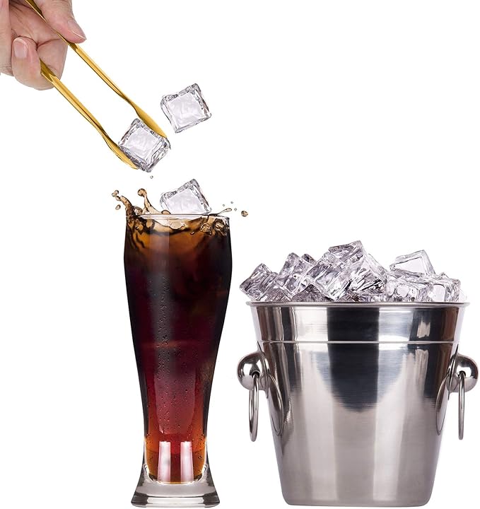 Gejoy 12 Pieces Mini Tongs Stainless Steel Small Sugar Serving Tongs for Charcuterie Board Appetizers Dessert Serving Food Tiny Party Danish Candy(6 Inch,Gold)