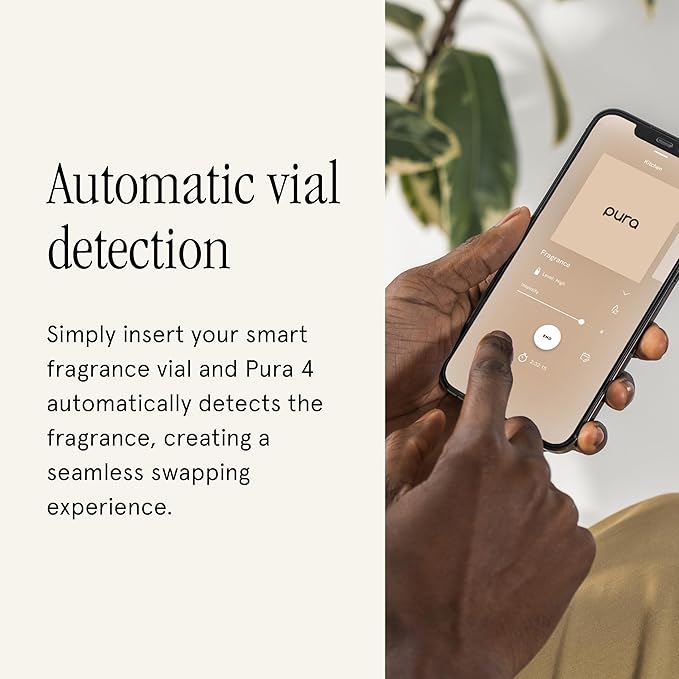 Pura & Aromatique Home Scent Refill - Smart Home Air Diffuser Fragrance - Up to 120-Hours of Luxury Fragrance per Refill - Household Essential - Clean Diffuser - Cinnamon Cider, 2 Pack