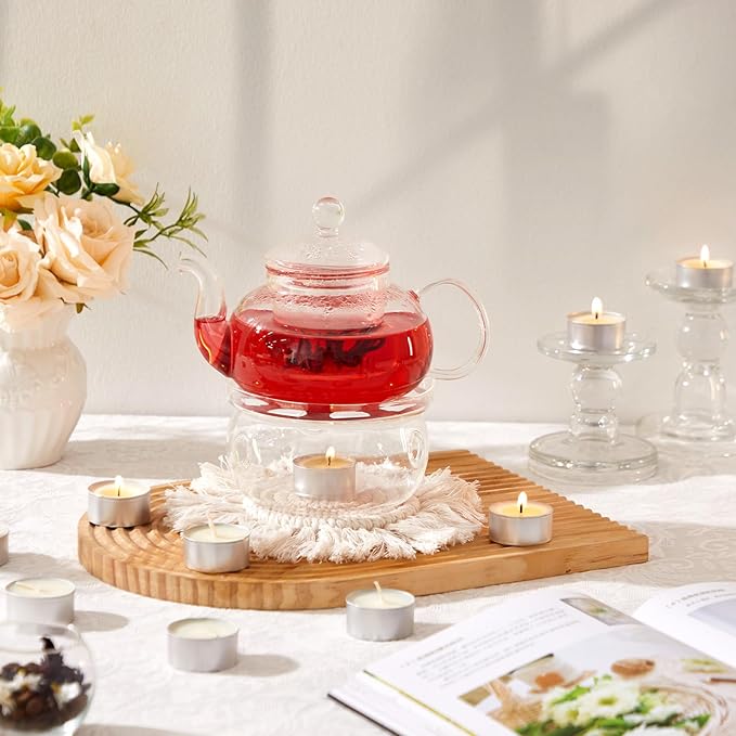 Unscented Palm Tea Lights Candles 300 Pack Bulk, 6 to 7 Hours Long Burning White Tea Lights,Non-Paraffin, Smokeless, Mini Tealight Candles for Wedding, Christmas Lights, Party, Power Outages