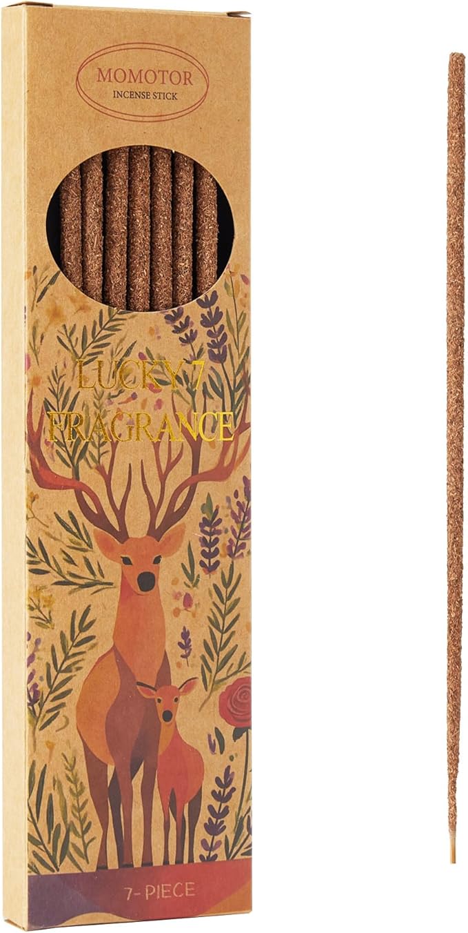 Sandalwood Incense Sticks – Handmade Natural Incense Sticks for Air Purification, Meditation, Focus, Work and Stress Relief Gifts