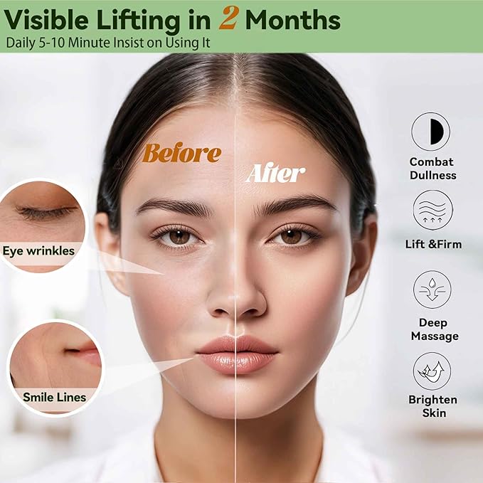 Gua Sha Tool for Face & Body, Christmas Gifts for Womon, 4 in 1 Sandalwood Guasha, Lymphatic Drainage,Jaw Lifting & Nose Sculpting, Head Massage Comb for Stress Relief,Home Office Self Care