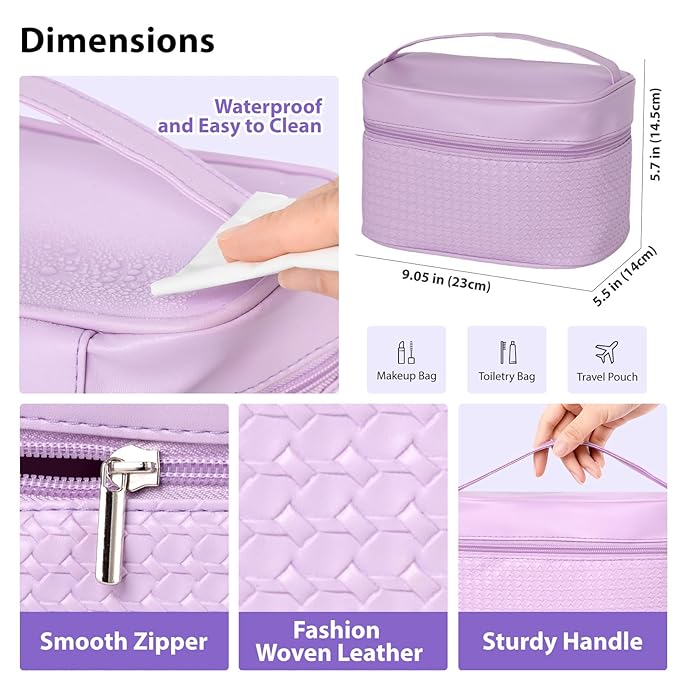 Lavender 33 Pcs Spa Bath & Body Gift Set, Face Sheet Mask Skin Care for Women, Hydrogel Mask, Lip Gloss, Cosmetic Bag, Face Serum, Necklace, Cleanser, Gua Sha, Christmas, Mother Day, Anniversary