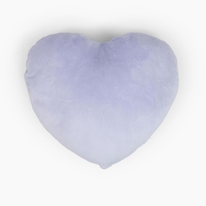 HUGIMALS Heart to Hug Pillow in Lavender | 5 lb Cozy Weighted Pillow for Self Care Ultra Soft Sensory Heart Shaped Pillow for Comfort, Relaxation, Sleep - Thoughtful Gift for Adults and Teens