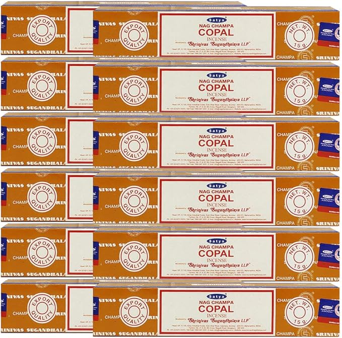 Copal Incense Sticks and Incense Stick Holder Bundle Insence Insense Satya