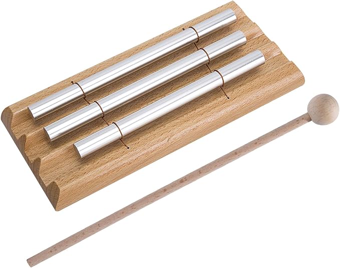 Three Tone Chime Bell for Teachers Classroom Management, Mindfulness,Mindfulness