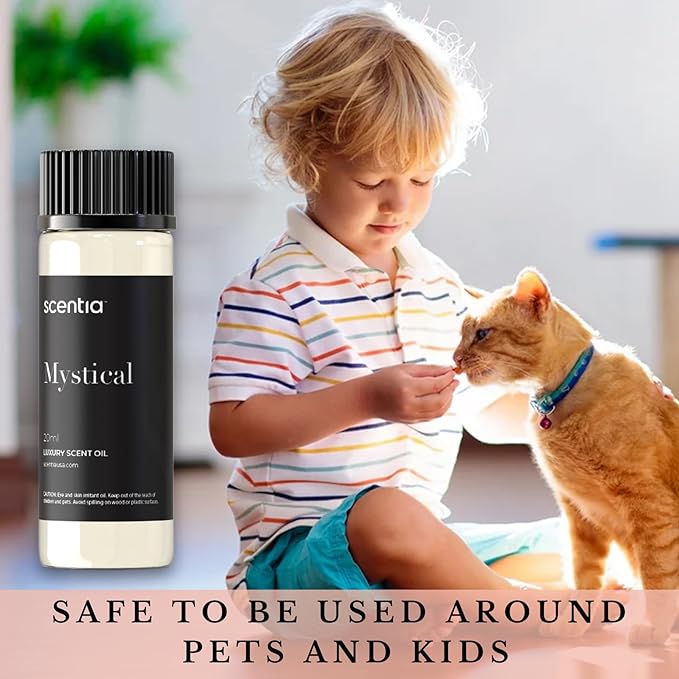 Scentia Hotel Diffuser Oil Inspired by The Wynn, Las Vegas Hotel - 20 mL 0.67 fl oz - Fragrance Oil Blend for Aromatherapy & Ultrasonic Diffusers - Mystical, Thanksgiving Gift