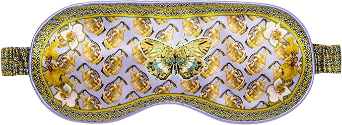 slip Pure Silk Sleep Mask - 100% Pure 22 Momme Mulberry Silk Eye Mask - Comfortable Sleeping Mask with Elastic Band, Zodiac Collection: Aquarius