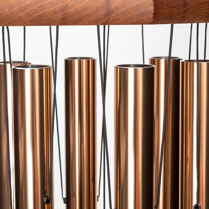 In Loving Memory 30-inch Windchime, Bronze w/The Lord Bless You and Keep You…