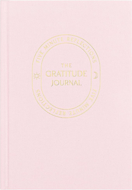 And Per Se Gratitude Journal – Five Minutes a Day to Cultivate Mindfulness, Happiness, Positive Vibes, Affirmations & Self-Reflection – Undated Daily Gratitude Journal for Women & Men (Pale Pink)