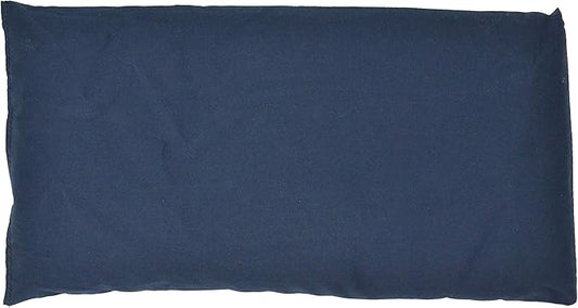 Nature's Approach Basic Herb Pack Rice Heating Pad Microwavable Reusable Heat Pack with Herbal Aromatherapy Fill, Freezer and Microwave Safe for Hot and Cold Therapy, Nighttime Blue