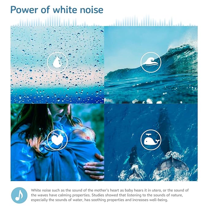 Cloud b Travel Comforting Sound Machine w/Calming Light | 4 White Noise and 4 Lullabies | Re-Activating Smart Sensor | Sweet Dreamz Owl On The Go