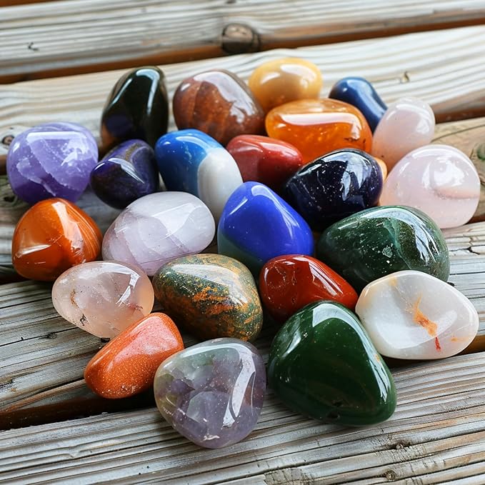 Polished Obsidian Crystal Stones - 2 Pcs of 1.2" Worry Stone for Anxiety, Pocket Palm Stone Super Large Handpicked Natural Tumbled Gemstones for Meditation, Reiki, Chakra Healing, Home Decor