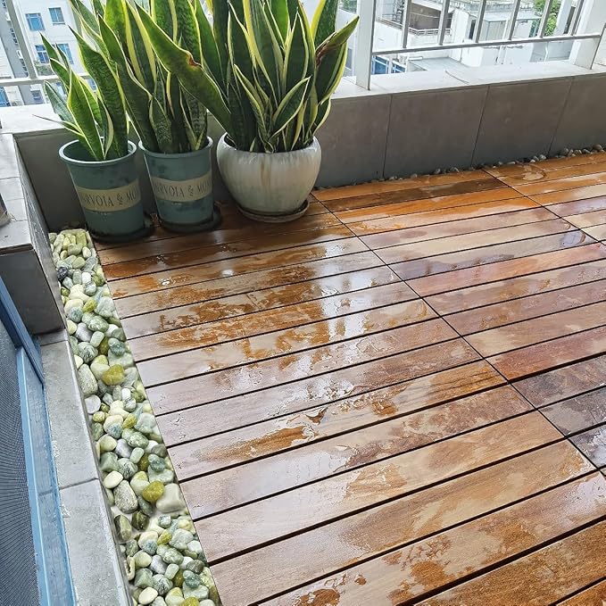 20lbs Jade River Rocks, 1-2 Inch Natural Pebbles for Indoor Plants, High Polished Decorative Stones Vase Filler Fish Tank Aquariums Landscaping Garden Outdoor and Indoor DIY