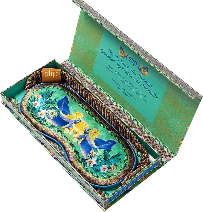 slip Pure Silk Sleep Mask - 100% Pure 22 Momme Mulberry Silk Eye Mask - Comfortable Sleeping Mask with Elastic Band, Zodiac Collection: Pisces