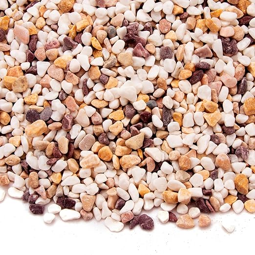 18 Pounds Natural Pea Gravel Pebbles,Small Rocks,Decorative Rocks for Succulents,Aquarium Gravel,Vase Filler,Plants