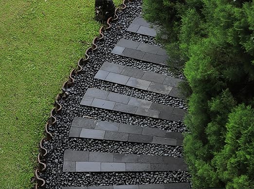 10lbs Black Pebbles for Plants, 1-2Inch Natural River Rocks for Aquarium, High Polished Decorative Stones for Vase Filler Fish Tank Landscaping Garden