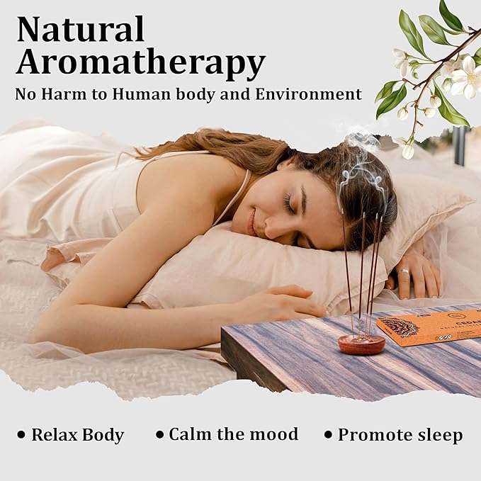 Raajsee Cedar Incense Sticks, 100%-Natural Charcoal Free Organic Non Toxic Clean Burning Handmade Insence Sticks 100 gm Pack, Meditation Gifts – Spritual Cleansing