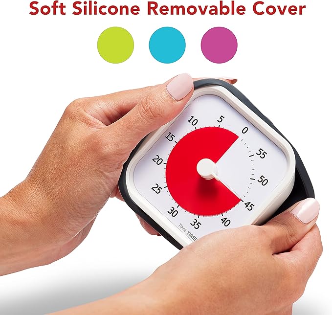 TIME TIMER 60 Minute MOD Education Edition ⁠— Visual Timer with Desktop Software for Kids Classroom Learning, Teachers Desk Clock, Study Tool and Office Meetings with Silent Operation (Sky Blue)