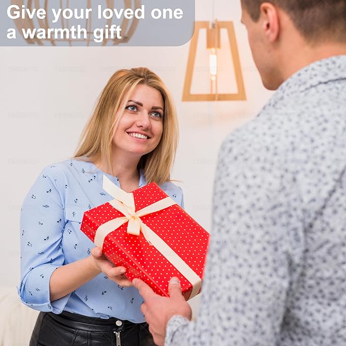 Heating Pad for Neck and Shoulders and Back, Shoulder Heating Pad for Pain Relief with Dry&Moist Heat Therapy, Auto-Off, 9ft Extra Long Wire,Gifts for Mom Women,Dark Blue, 17"*33" (Dark Blue)